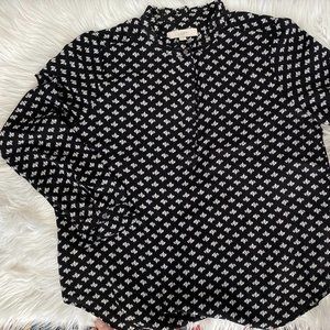 Womens Loft blouse with 3/4 sleeve - XL